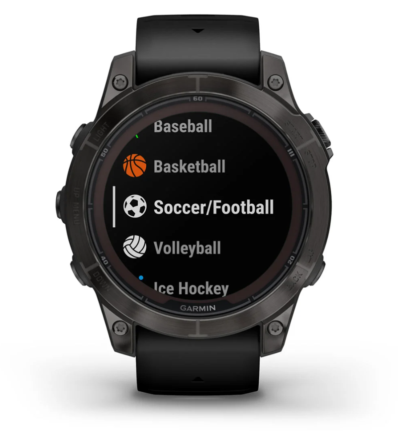 Garmin fenix 7 Pro Sapphire Solar Carbon Grey DLC Titanium with Black Band-9